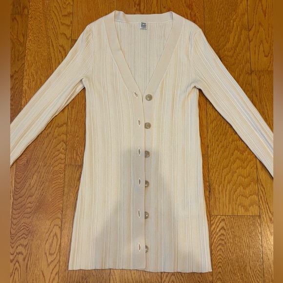 TOTEME Ribbed Cardigan - Picture 7 of 7